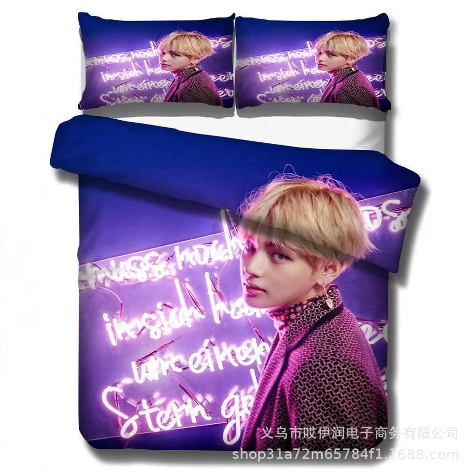 Kpop Bts Bangtan Boys 1 Duvet Cover Pillowcase Bedding Sets