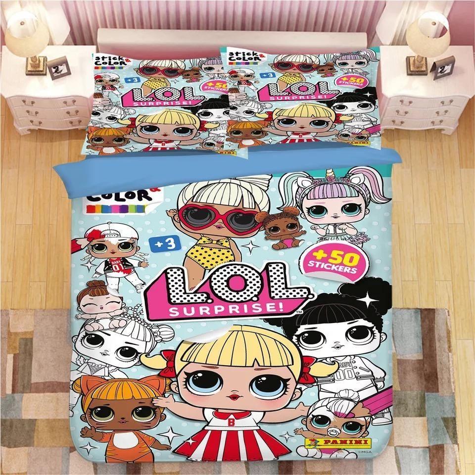 L O L Surprise 30 Duvet Cover Pillowcase Bedding Sets Home Bedroom