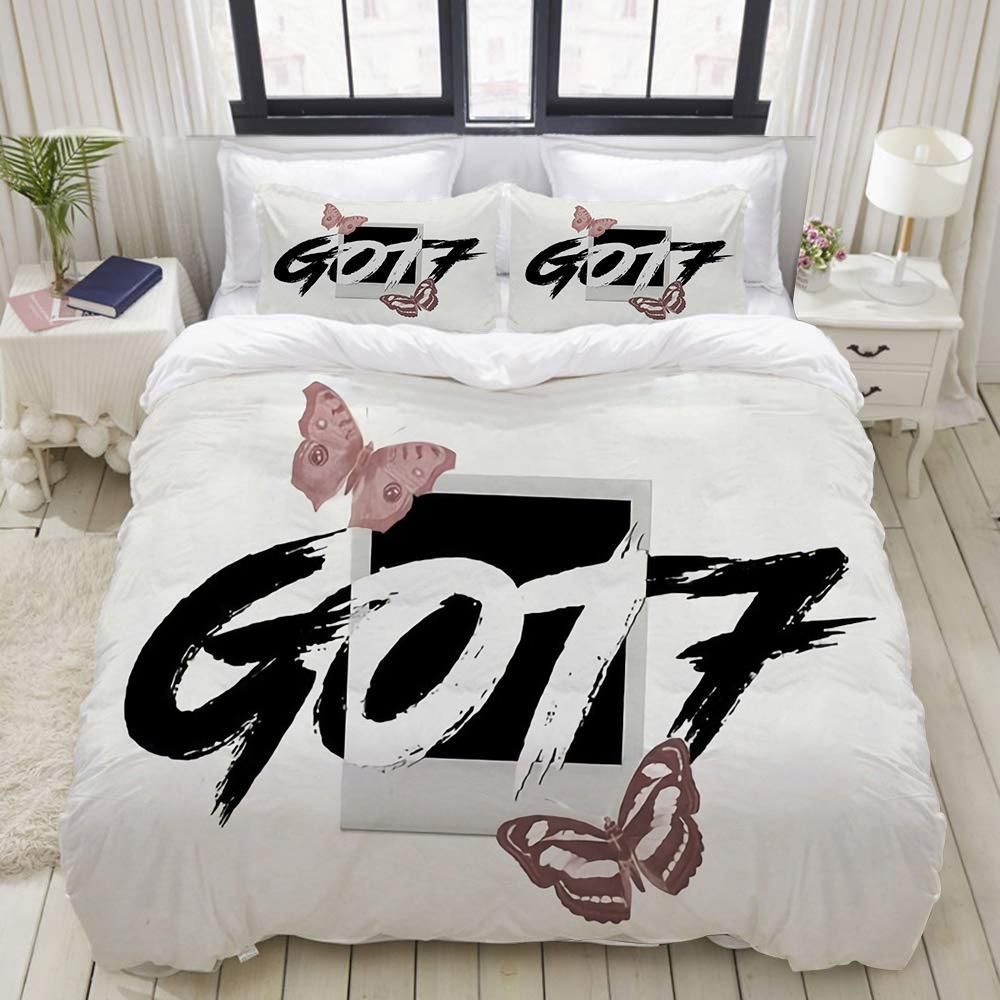 Kpop Got7 5 Duvet Cover Pillowcase Bedding Sets Home Bedroom