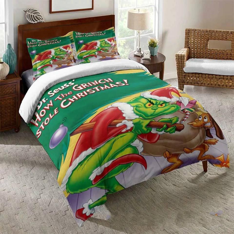 How The Grinch Stole Christmas 17 Duvet Cover Quilt Cover