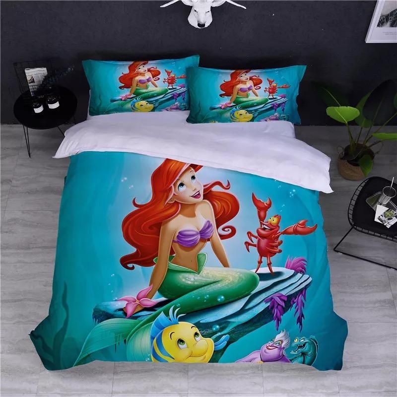 Mermaid 2 Duvet Cover Quilt Cover Pillowcase Bedding Sets Bed