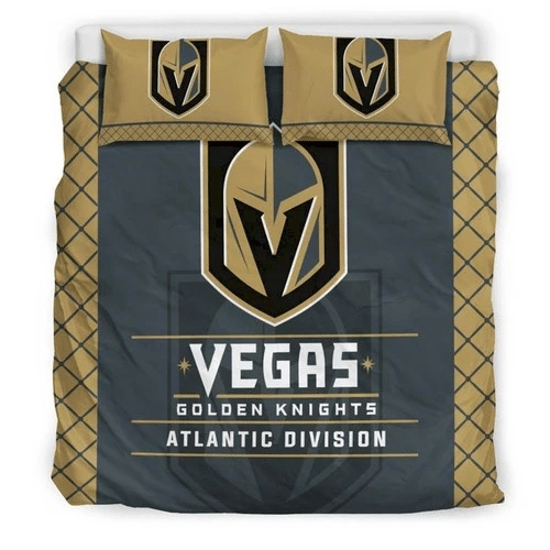 Mlb Golden Knights Bedding Sets Duvet Cover Bedroom Quilt Bed