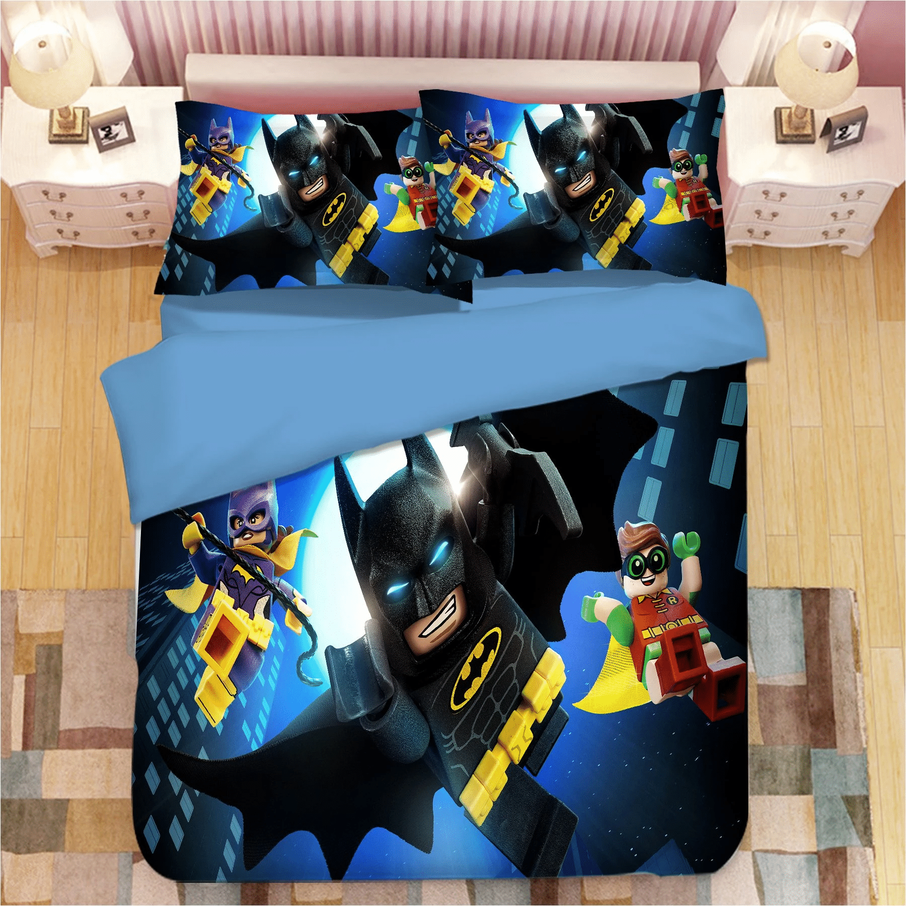 Lego Batman 3 Beyond Gotham 3 Duvet Cover Quilt Cover