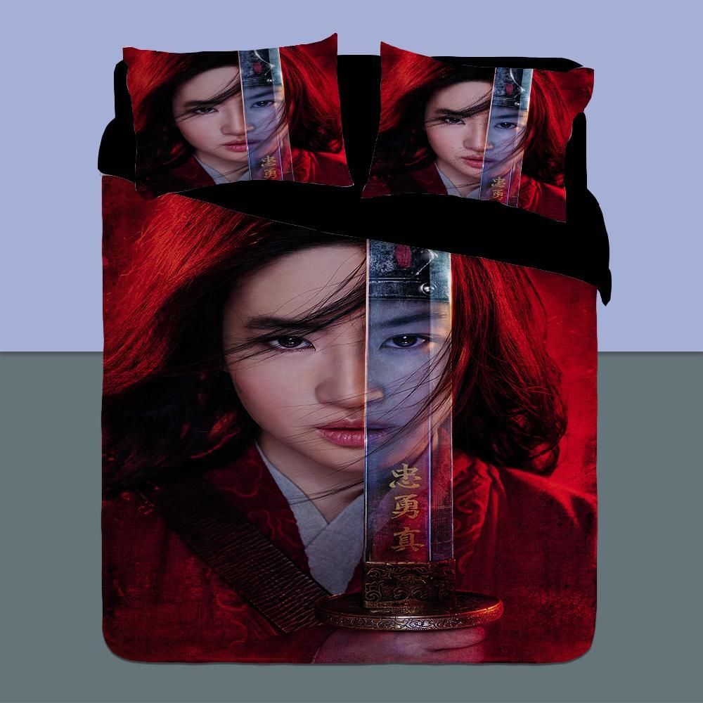 Mulan 13 Duvet Cover Pillowcase Bedding Sets Home Bedroom Decor