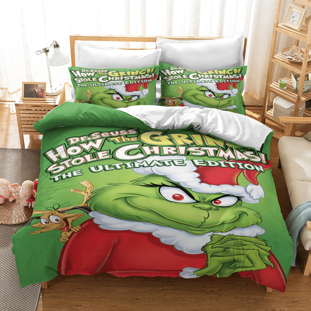 Grinch Bedding 368 Luxury Bedding Sets Quilt Sets Duvet Cover