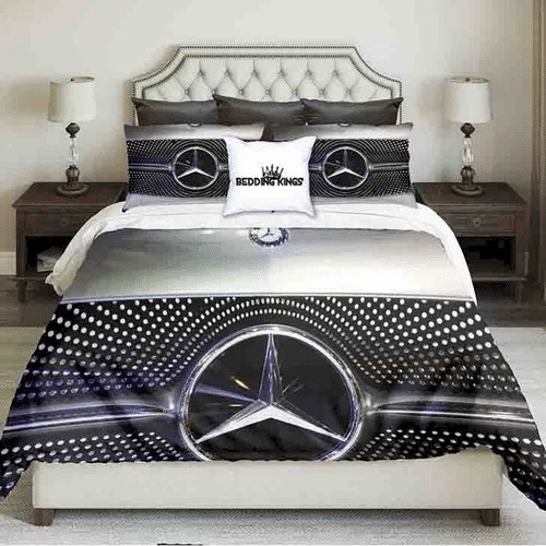 Mercedes Benz Brand Bedding Sets Duvet Cover Bedroom Quilt Bed