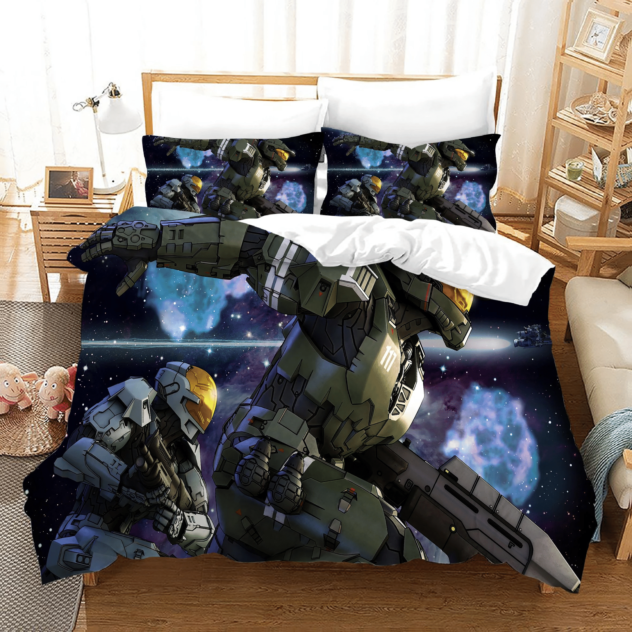 Halo 5 Guardians 5 Duvet Cover Quilt Cover Pillowcase Bedding