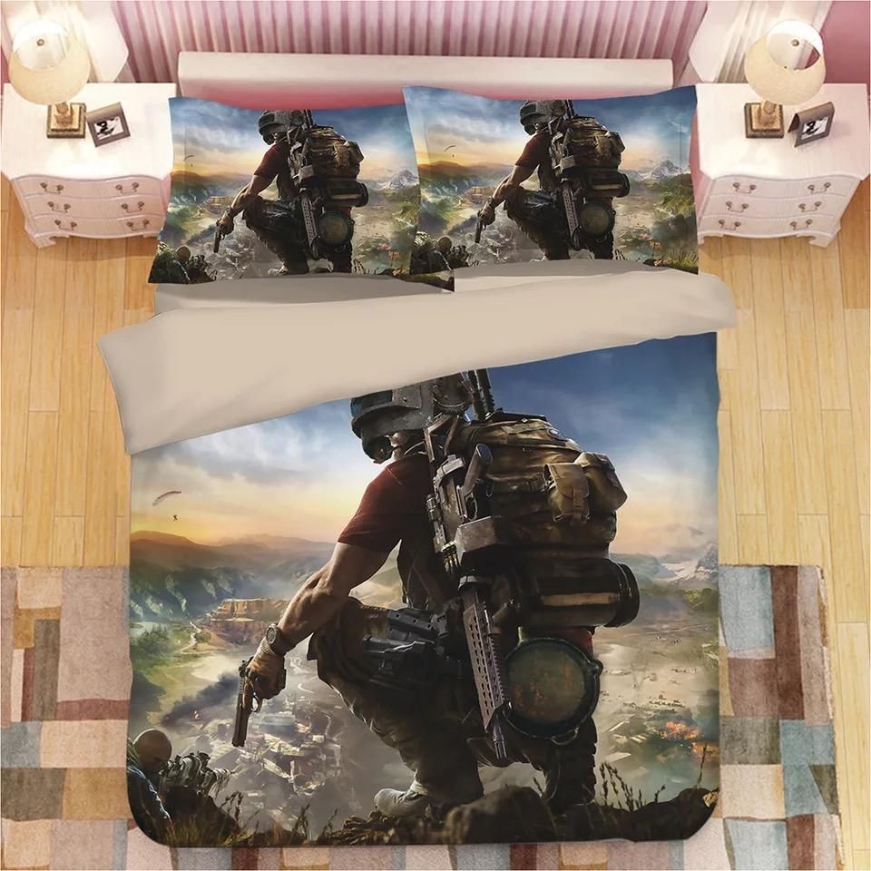 Game Pubg Playerunknown 8217 S Battlegrounds 9 Duvet Cover Pillowcase Bedding Sets