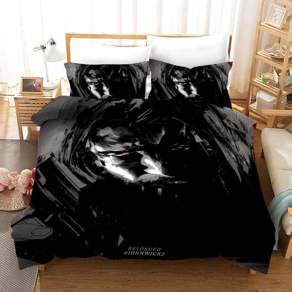 John Wick 8 Duvet Cover Pillowcase Bedding Sets Home Bedroom