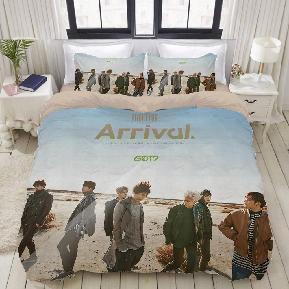 Kpop Got7 13 Duvet Cover Pillowcase Bedding Sets Home Bedroom