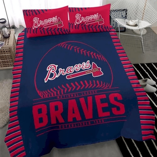 Luxury Bedding Set Mlb Atlanta Braves Bedding Sets Quilt Sets