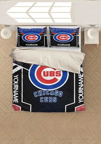 Mlb Baseball Chicago Cubs Bedding Sets Duvet Cover Bedroom Quilt