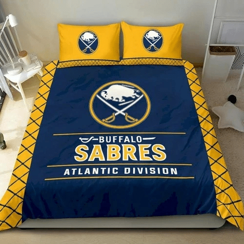 Mlb Buffalo Sabres Bedding Sets Duvet Cover Bedroom Quilt Bed