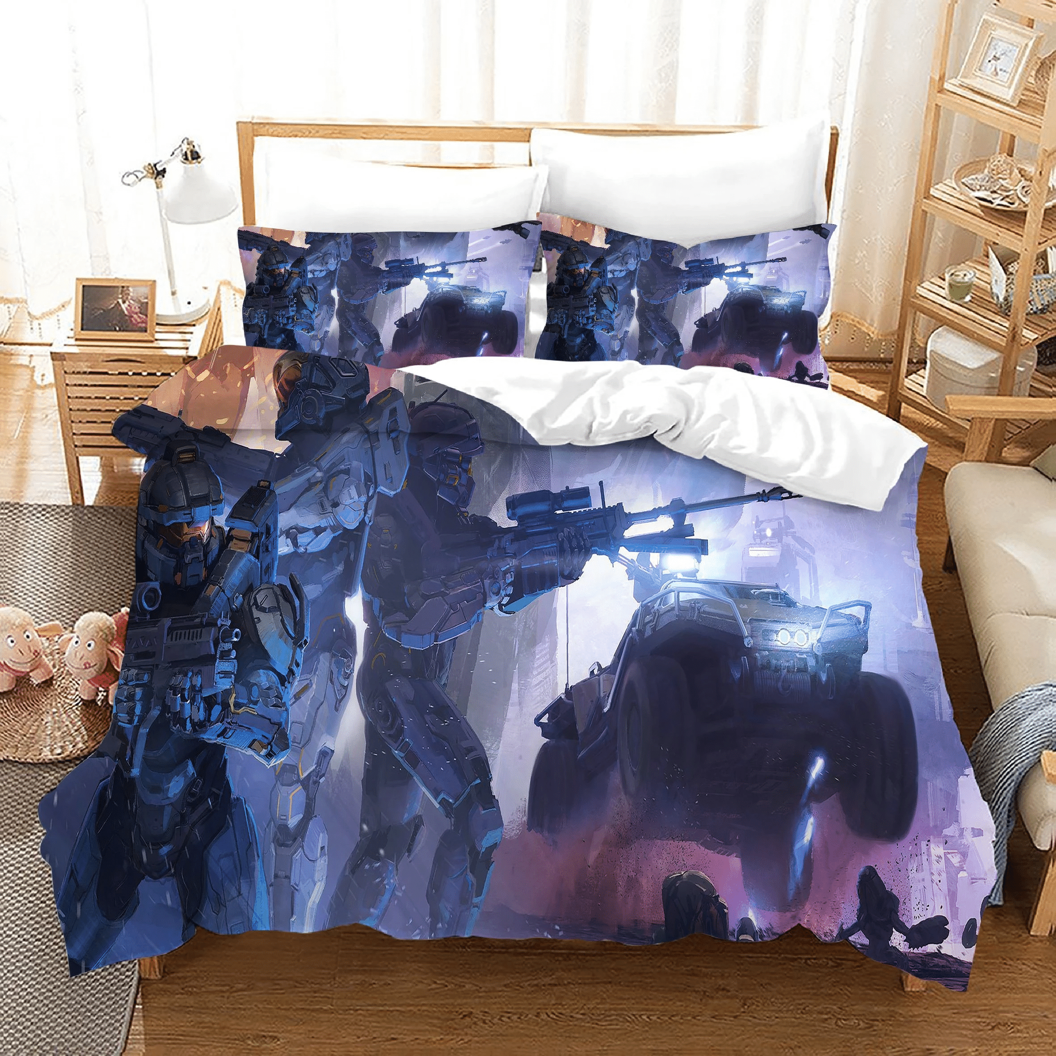 Halo 5 Guardians 11 Duvet Cover Quilt Cover Pillowcase Bedding