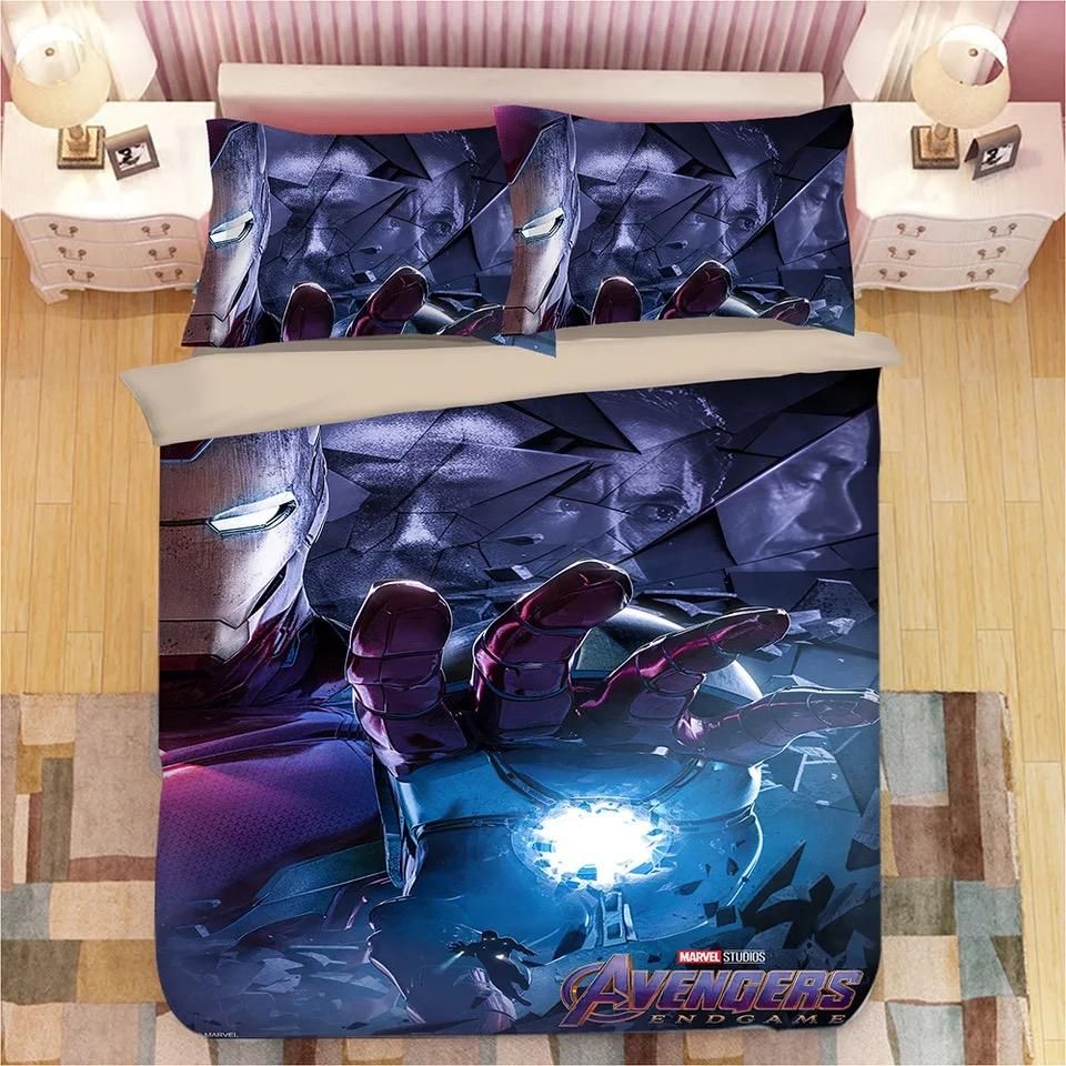 Iron Man Tony Stark 5 Duvet Cover Bedding Sets Pillowcase