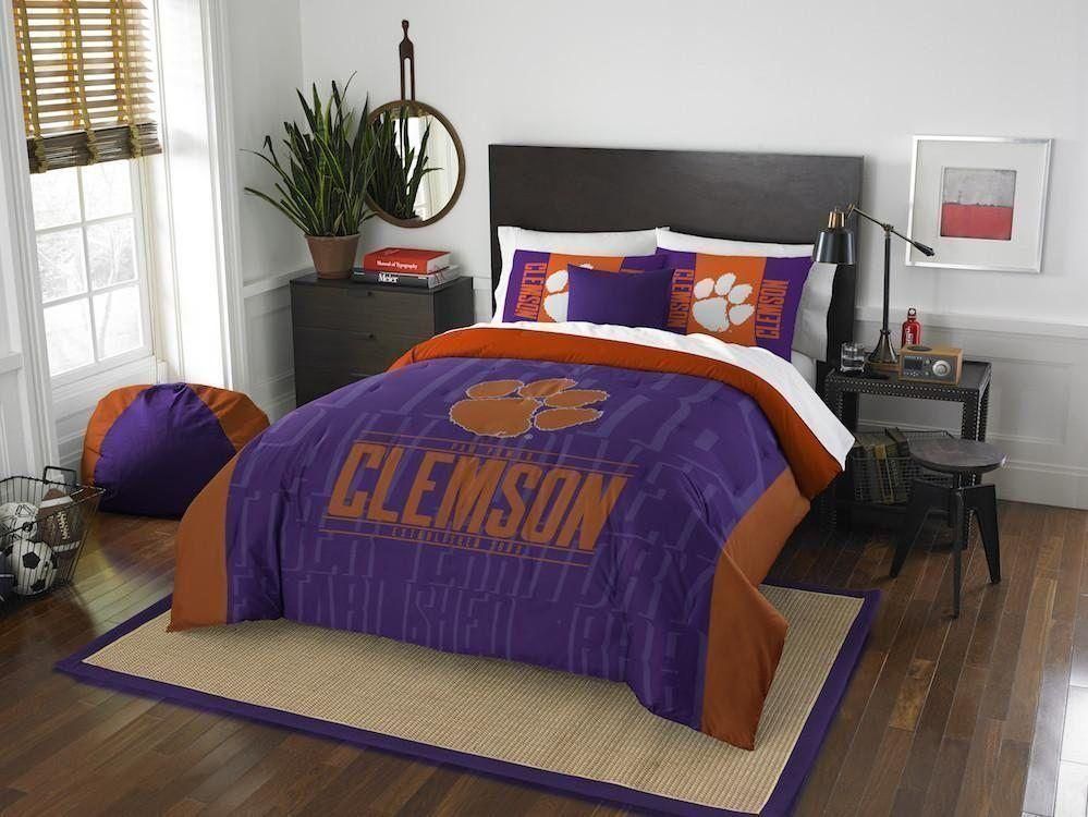 Limited Edition Clemson Tigers Bedding Set Quilt Bed Sets Blanket