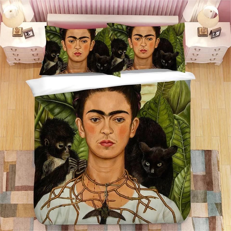 Frida Kahlo 1 Duvet Cover Pillowcase Bedding Sets Home Bedroom