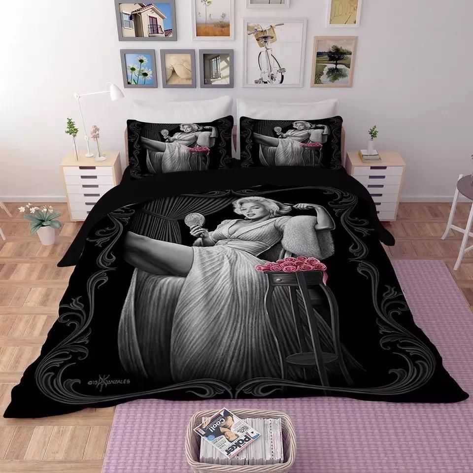 Marilynn Monroe 5 Duvet Cover Quilt Cover Pillowcase Bedding Sets