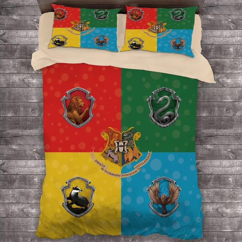 Harry Potter Hogwarts 16 Duvet Case Quilt Cover Pillowcase Bedding