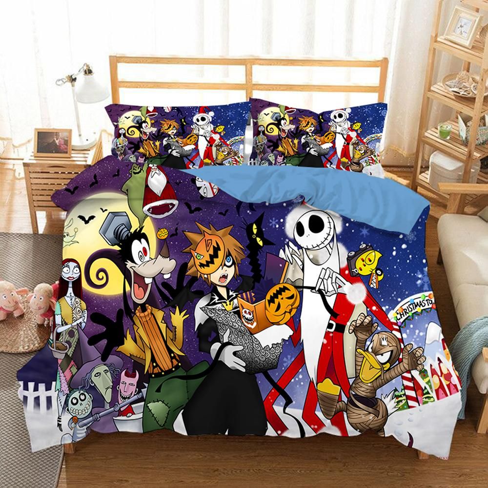 Kingdom Hearts 16 Duvet Cover Quilt Cover Pillowcase Bedding Sets