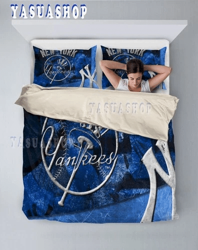 Mlb Bedding York Yankees Baseball Bedding Sets Duvet Cover Bedroom