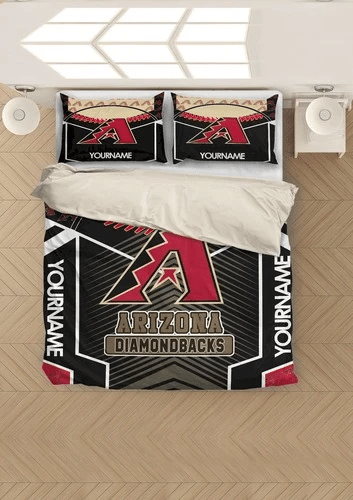 Mlb Baseball Arizona Diamondbac Bedding Sets Duvet Cover Bedroom Quilt