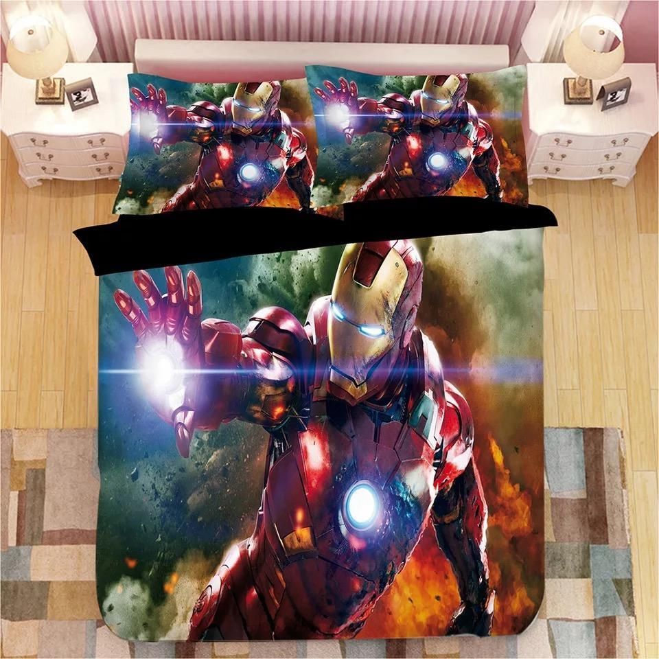 Iron Man Tony Stark 10 Duvet Cover Bedding Sets Pillowcase
