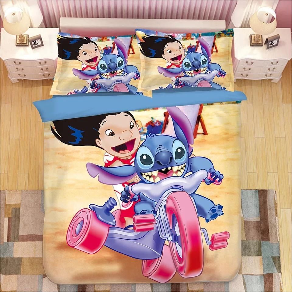 Lilo 038 Stitch 5 Duvet Cover Bedding Sets Pillowcase Quilt