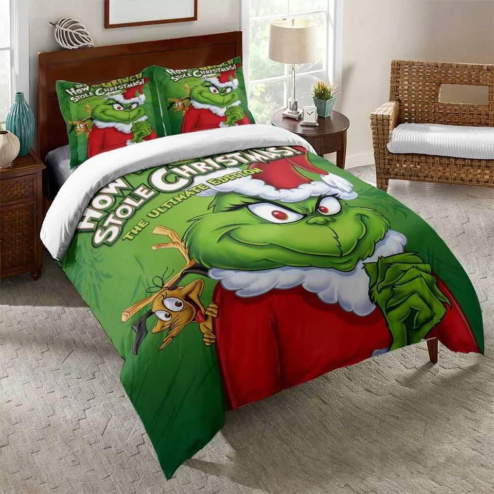 How The Grinch Stole Christmas 16 Duvet Cover Quilt Cover