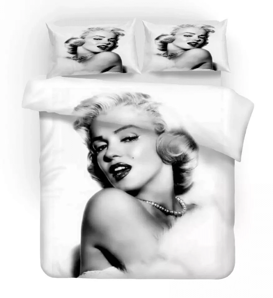 Marilynn Monroe 8 Duvet Cover Quilt Cover Pillowcase Bedding Sets