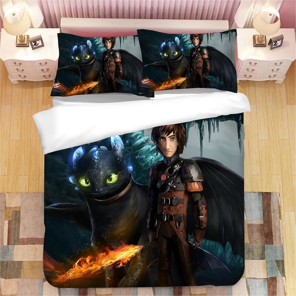 How To Train Your Dragon Hiccup 8 Duvet Cover Quilt