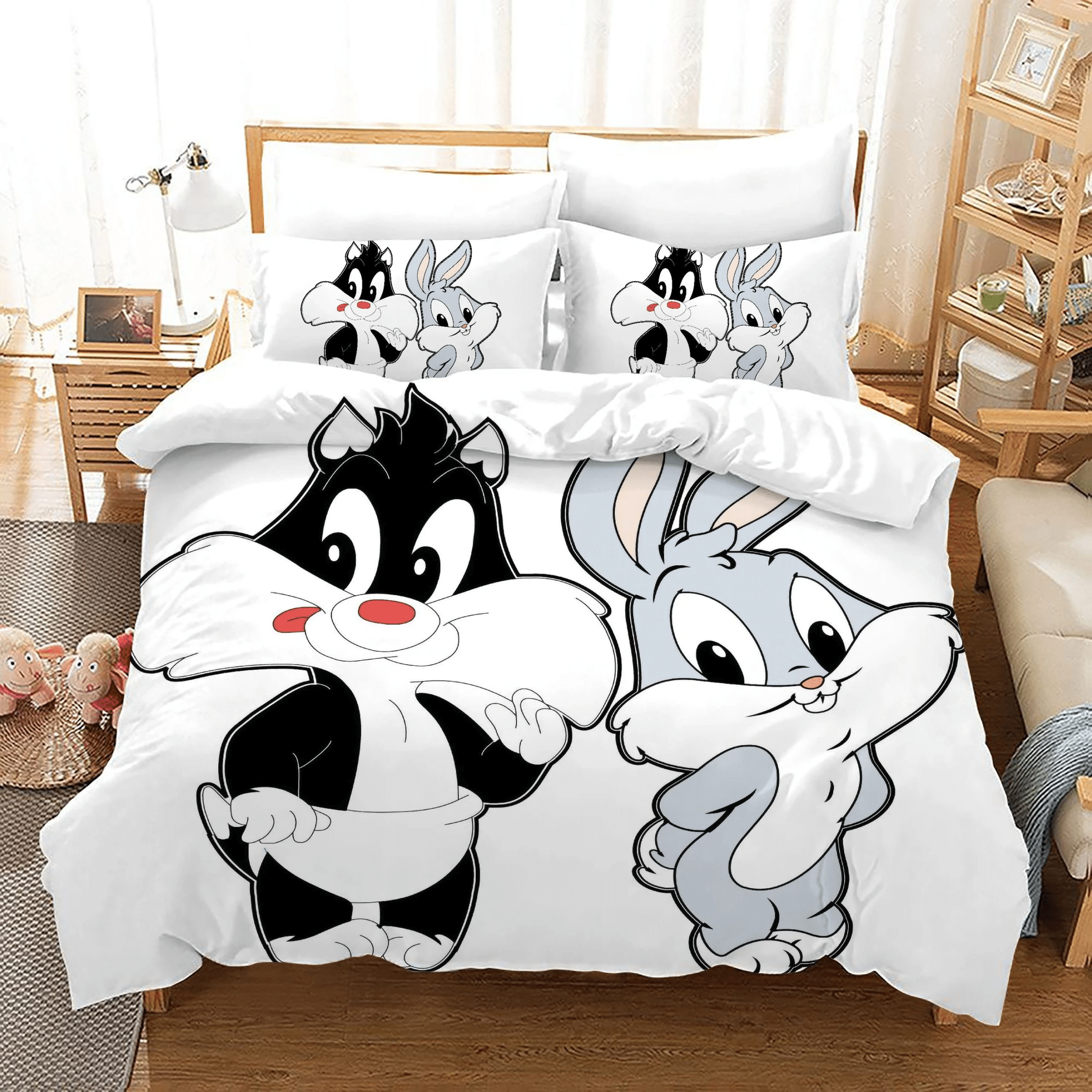 Looney Tunes Bugs Bunny 7 Duvet Cover Pillowcase Bedding Sets