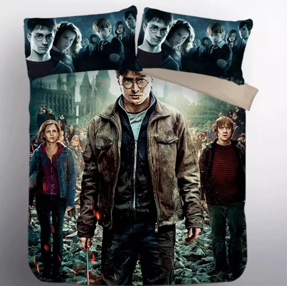 Harry Potter Hogwarts 11 Duvet Cover Pillowcase Bedding Sets Home