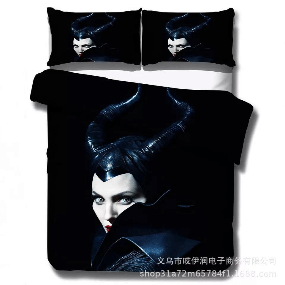 Maleficent 4 Duvet Cover Quilt Cover Pillowcase Bedding Sets Bed