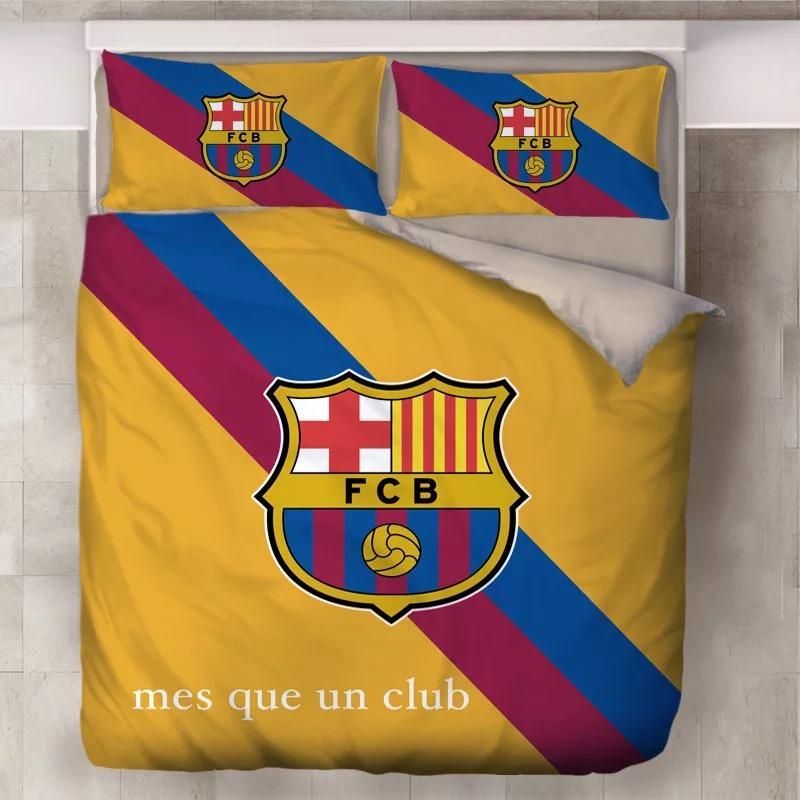 Messi Football Football Club Barcelona Fcb 28 Duvet Cover Pillowcase