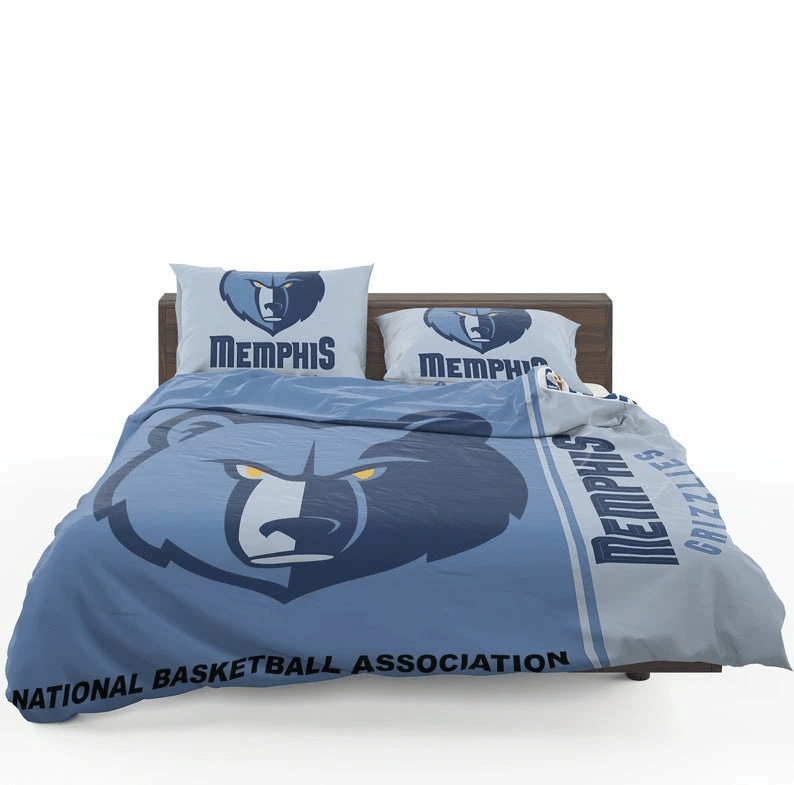 Memphis Grizzlies Custom Bedding Sets Basketball Team Cover Set Set