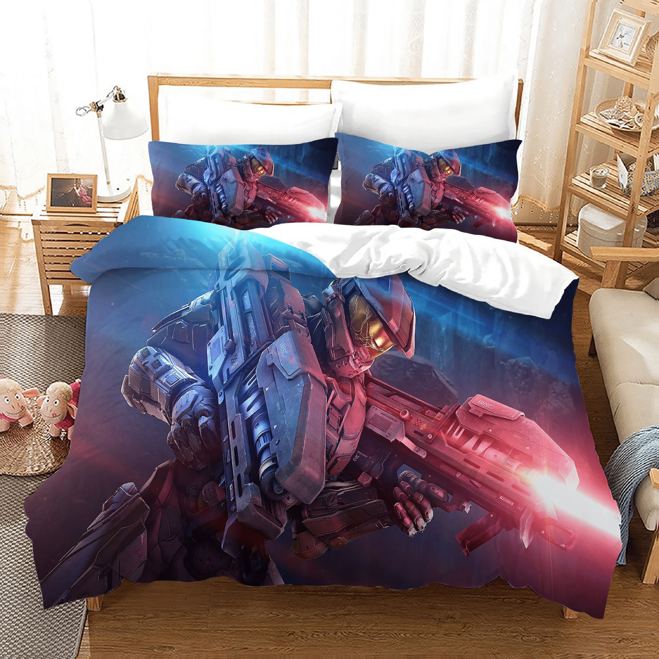 Halo 5 Guardians 24 Duvet Cover Quilt Cover Pillowcase Bedding