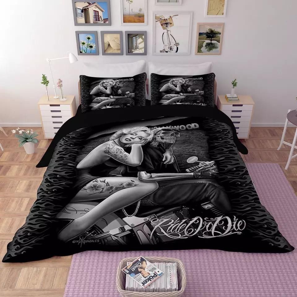 Marilyn Monroe 2 Duvet Cover Quilt Cover Pillowcase Bedding Sets