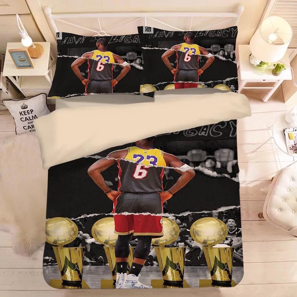 Lebron James Basketball 7 Duvet Cover Quilt Cover Pillowcase Bedding