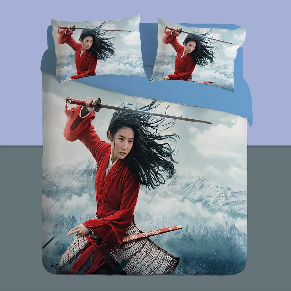 Mulan 11 Duvet Cover Pillowcase Bedding Sets Home Bedroom Decor