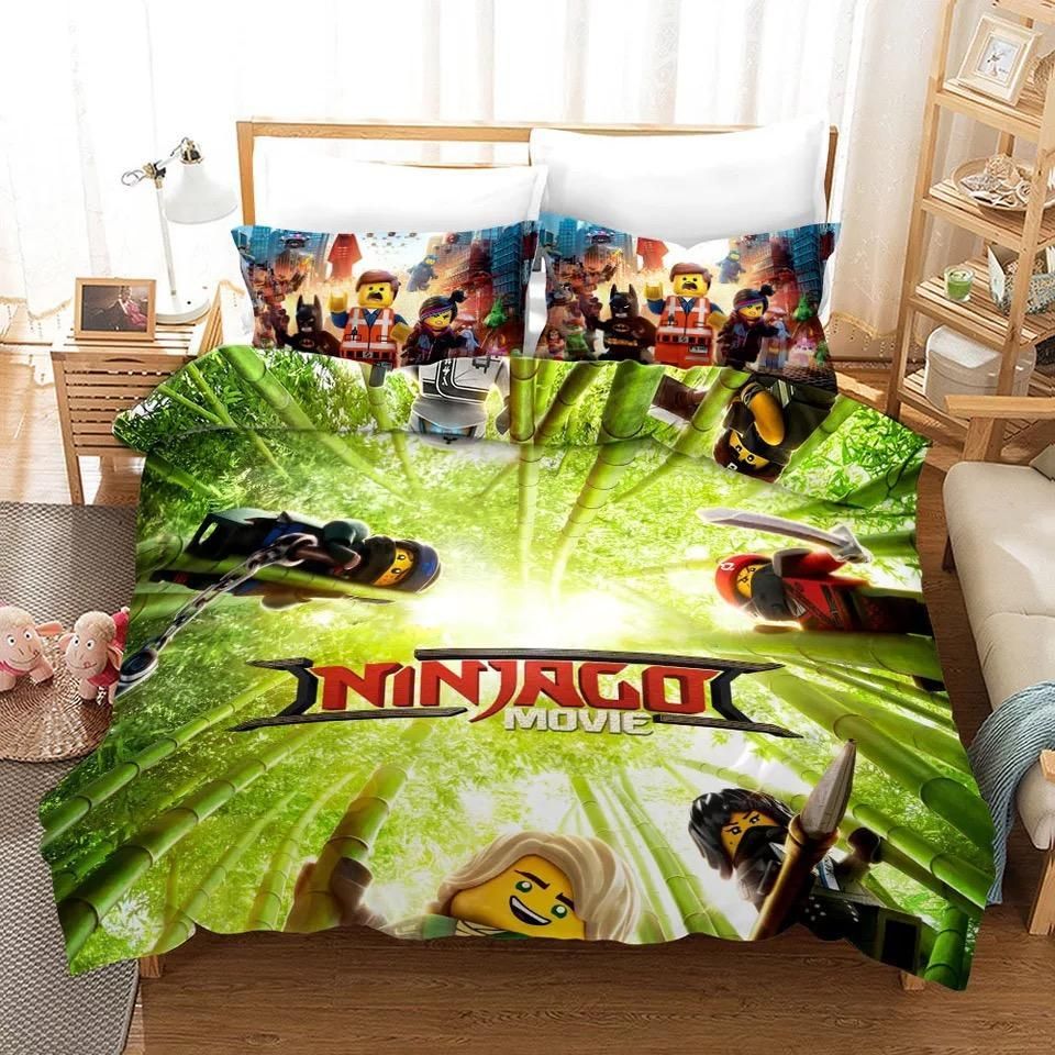 Lego Ninjago Masters Of Spinjitzu 2 Duvet Cover Pillowcase Bedding