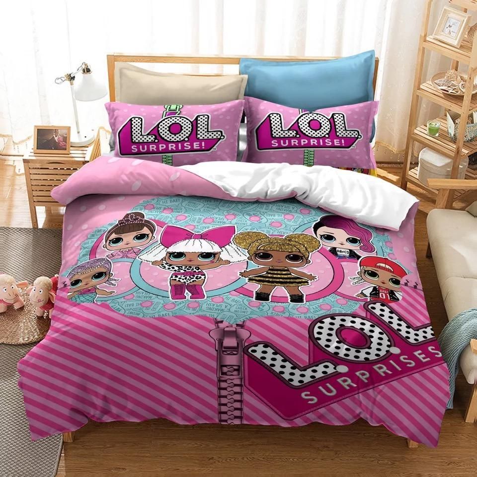 L O L Surprise 19 Duvet Cover Pillowcase Bedding Sets Home Decor