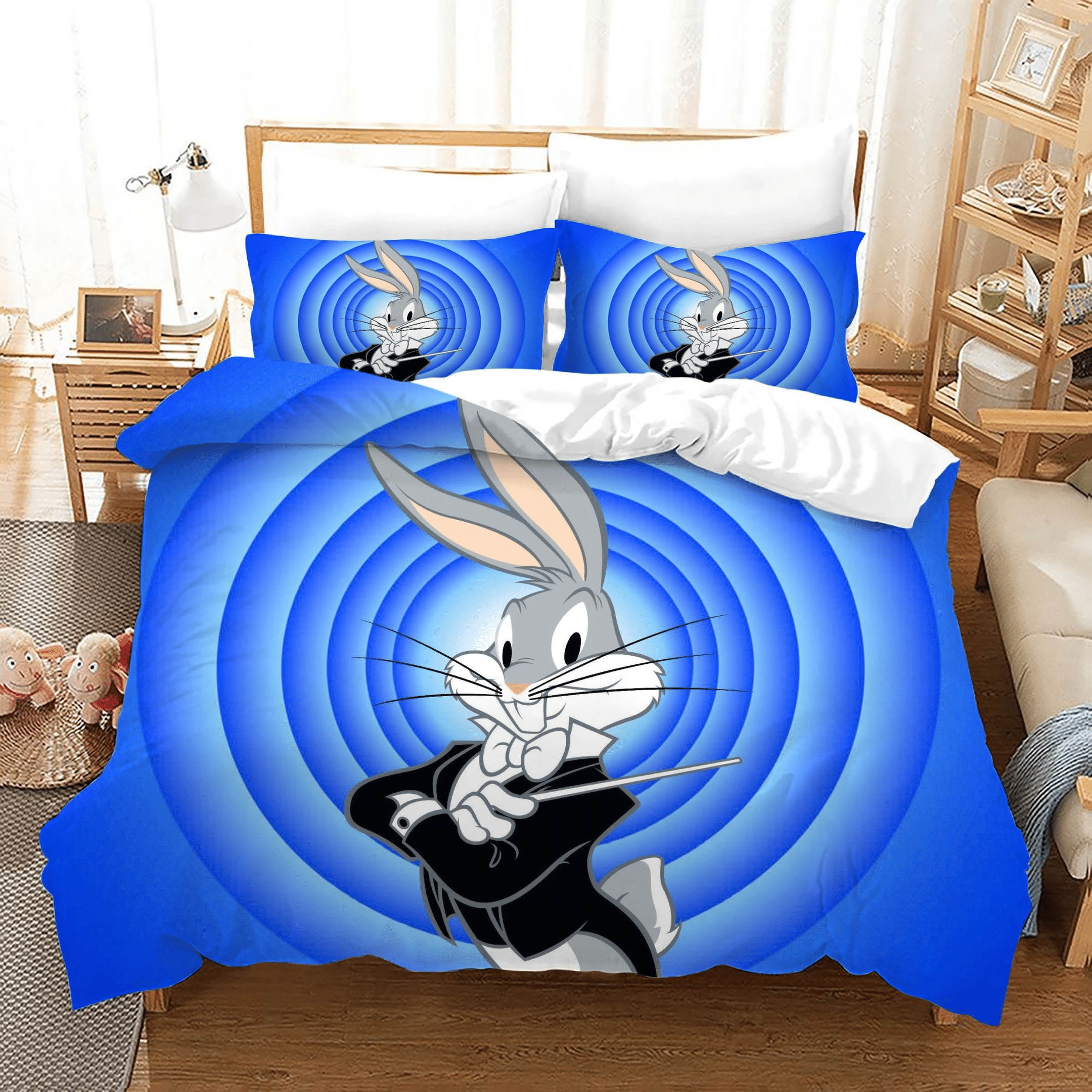 Looney Tunes Bugs Bunny 3 Duvet Cover Pillowcase Bedding Sets