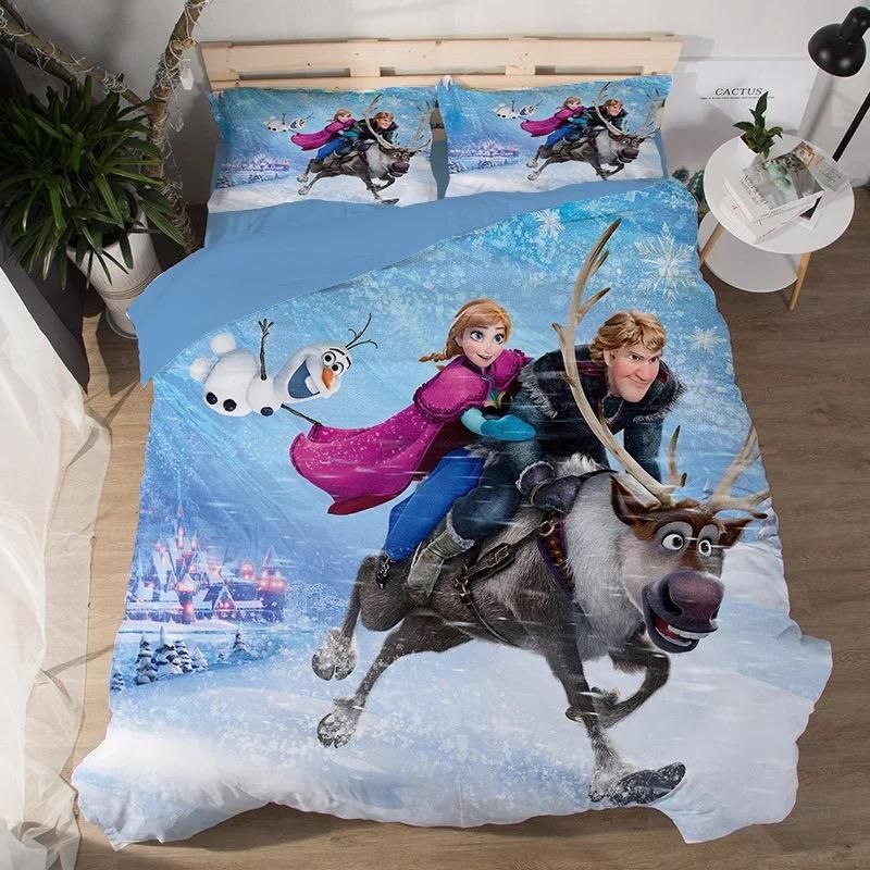 Frozen Anna Elsa Princess 6 Duvet Cover Quilt Cover Pillowcase