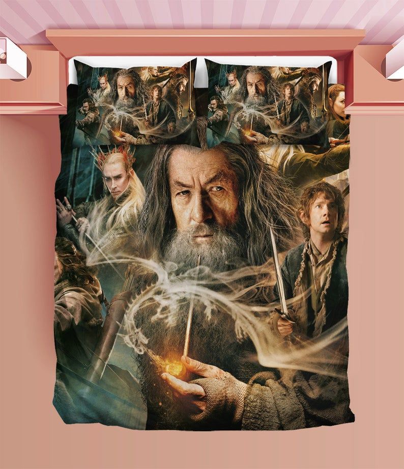 Lord Of The Rings Duvet Hobbit Gandalf Bedding Sets Comfortable