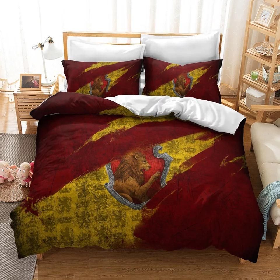 Harry Potter Gryffindor 21 Duvet Cover Pillowcase Bedding Sets Home