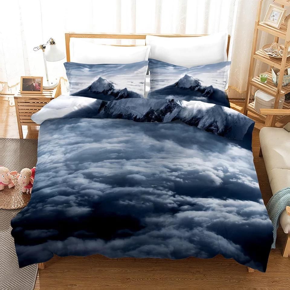 Interstellar Flora 8217 S Letter 5 Duvet Cover Pillowcase Bedding Set Quilt