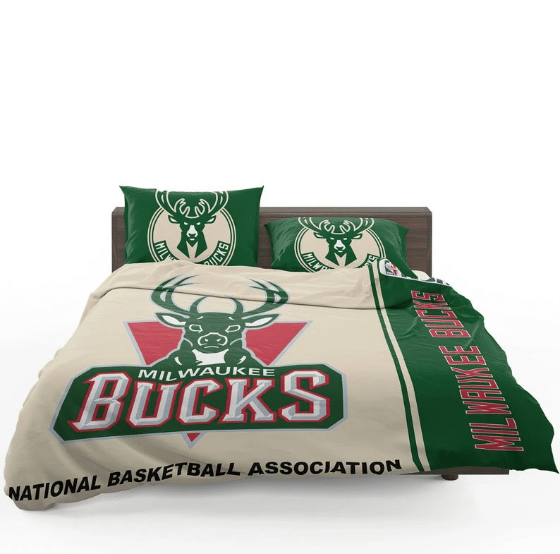 Milwaukee Bucks Custom Bedding Sets Basketball Team Cover Set Set