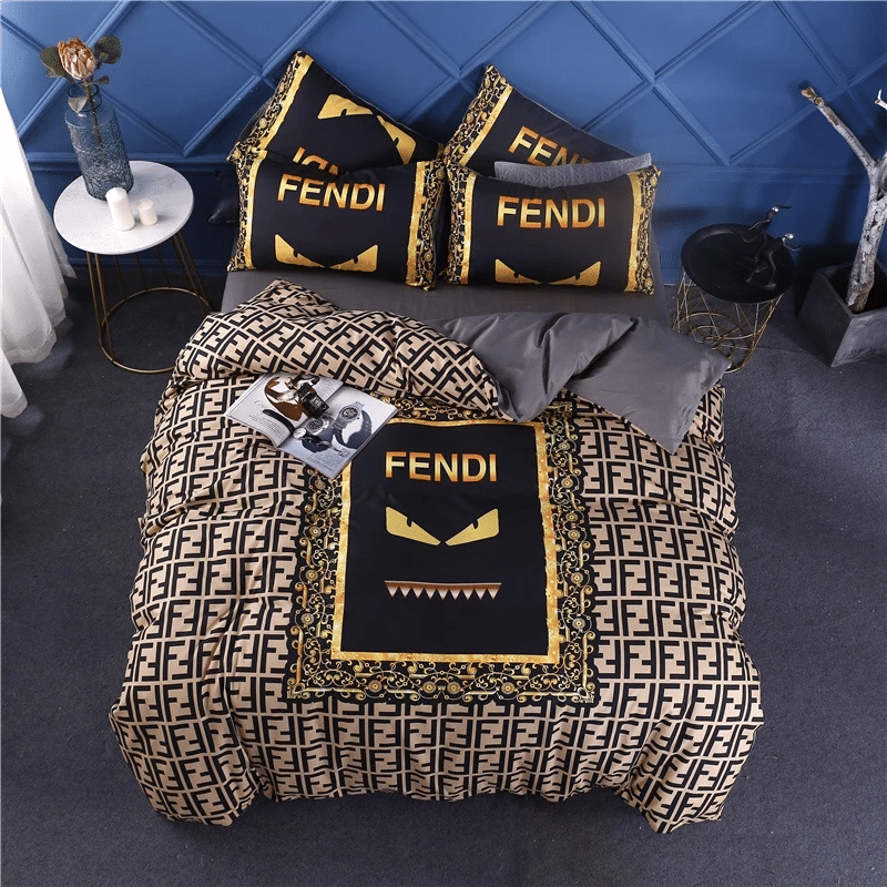 Luxury Fendi Roma Luxury Brand Type 02 Bedding Sets Quilt