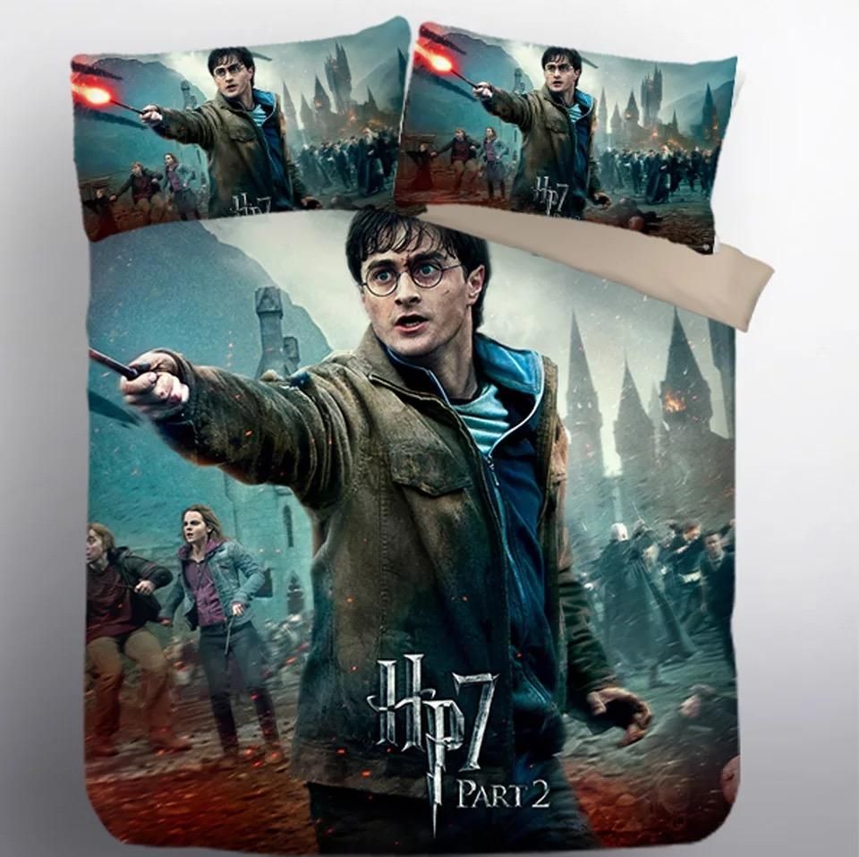 Harry Potter Hogwarts 6 Duvet Cover Quilt Cover Pillowcase Bedding